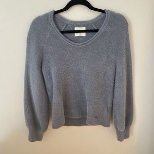 ABERCROMBIE & FITCH | scoop neck eyelash sweater